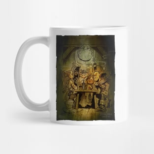 Adventuring Party at the Tavern - colour Mug